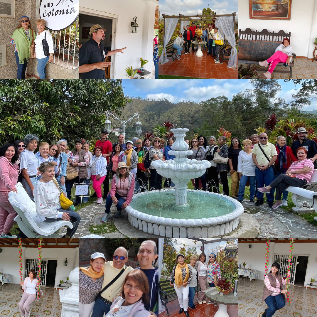 ASOCIADO: TE PRESENTAMOS UN COLLAGE DE FOTOS DEL PASEO A LOS ALTOS MIRANDINOS