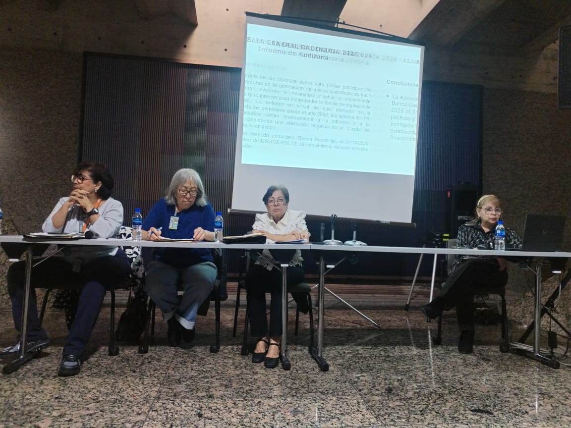 Foto Junta Directiva Convocatoria a la Asamblea Ordinaria de la Asociación de Jubilados del BCV – Martes 31 de marzo de 2026